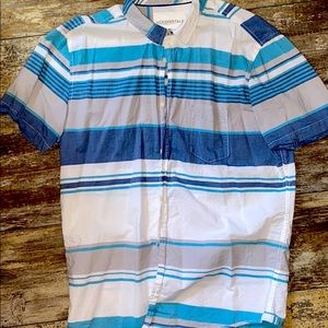Aeropostale short sleeve, button down shirt